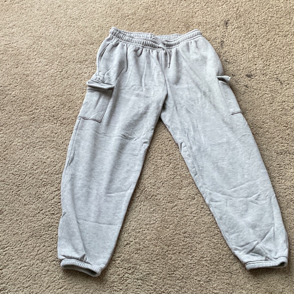 Rosio Light Gray Jogger Pants